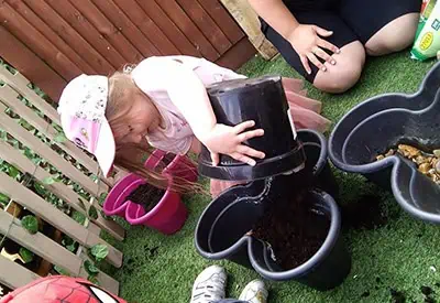 Looking after out allotment